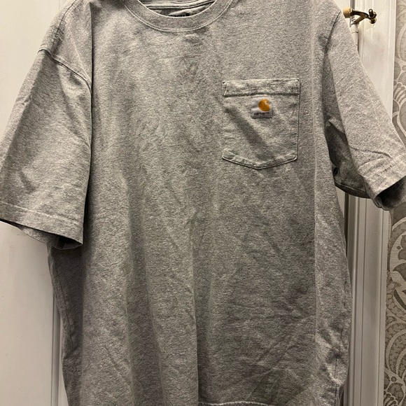 Carhartt Other - Carhartt Heather Gray Pocket Tee